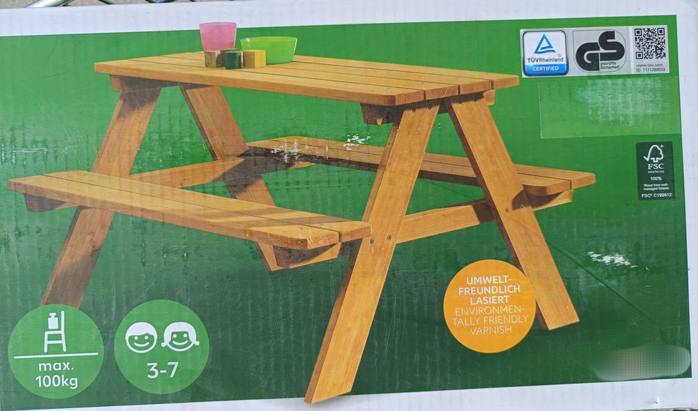 Детска маса за пикник