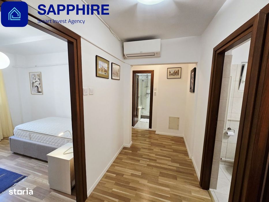 Apartament 3 camere zona 13 Septembrie, mobilat și utilat, boiler