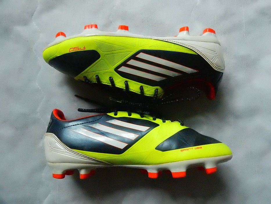 Crampoane fotbal Adidas F-50 Sprint Web, talpa Traxion. Marime 37 1/3.