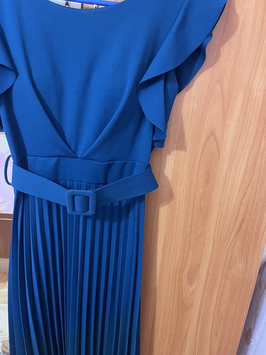 Дамска рокля турско синьо