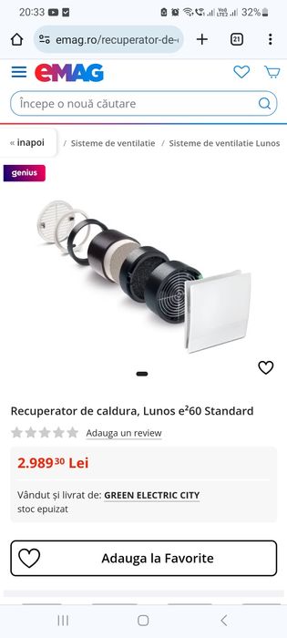 Recuperator caldura