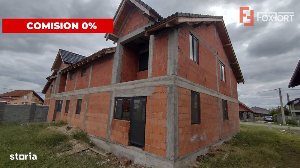COMISION 0% Duplex la Rosu, 330 mp utili, asfalt, Sacalaz