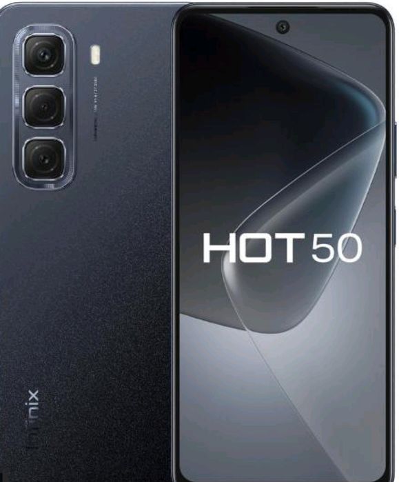 Infinix Hot 50  kafolatlagan 1 yil bepul taʼmirlash xizmati mavjud