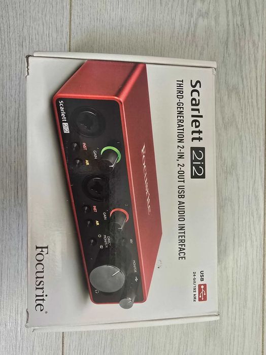 Focusrite Scarlett 2i2 3rd Gen