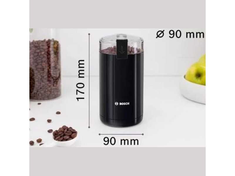 Електрическа Кафемелачка BOSCH TSM6A013B, 180W, Черна