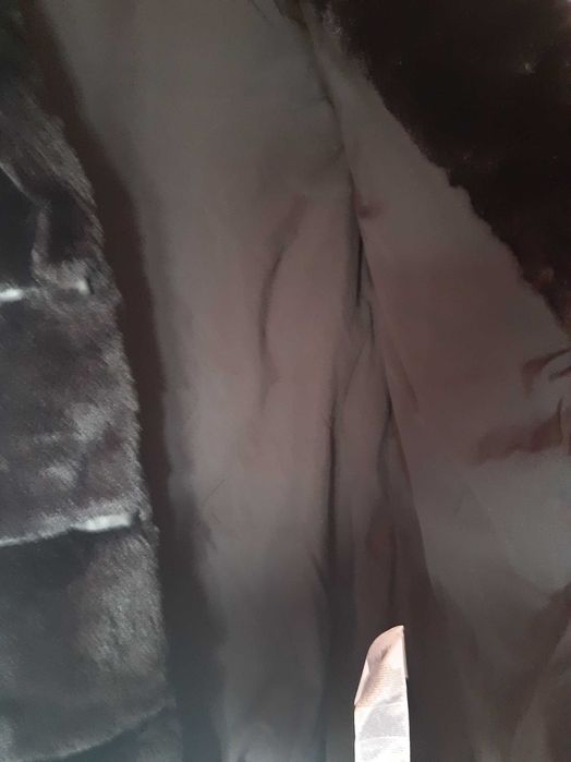 Дамски елек New Yorker, от  пухкав материал и кожа