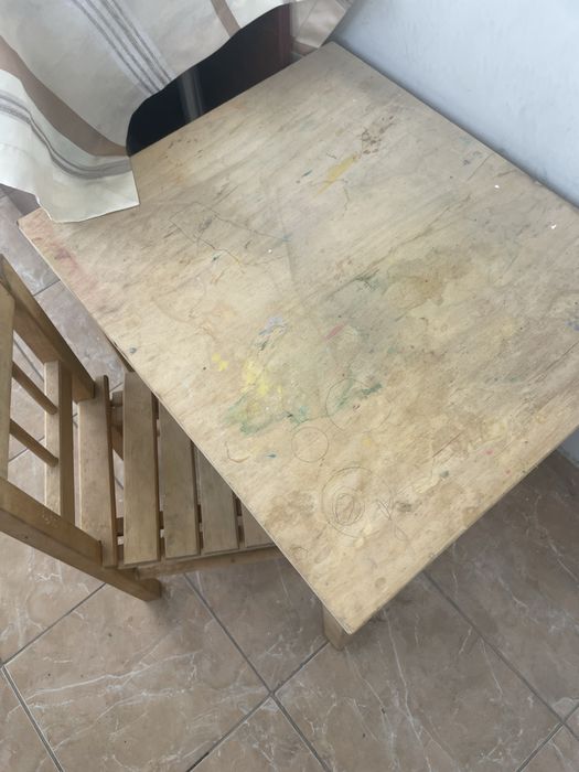Детские стул и стол IKEA