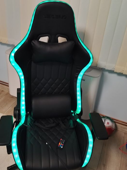 Геймарски стол Legend  със светлини