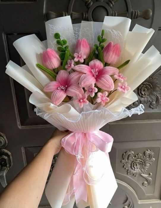 букет самодельный