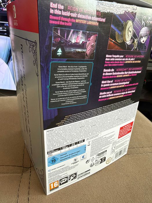 Master Detective Archives Rain Code Collectors Edition Nintendo Switch ново