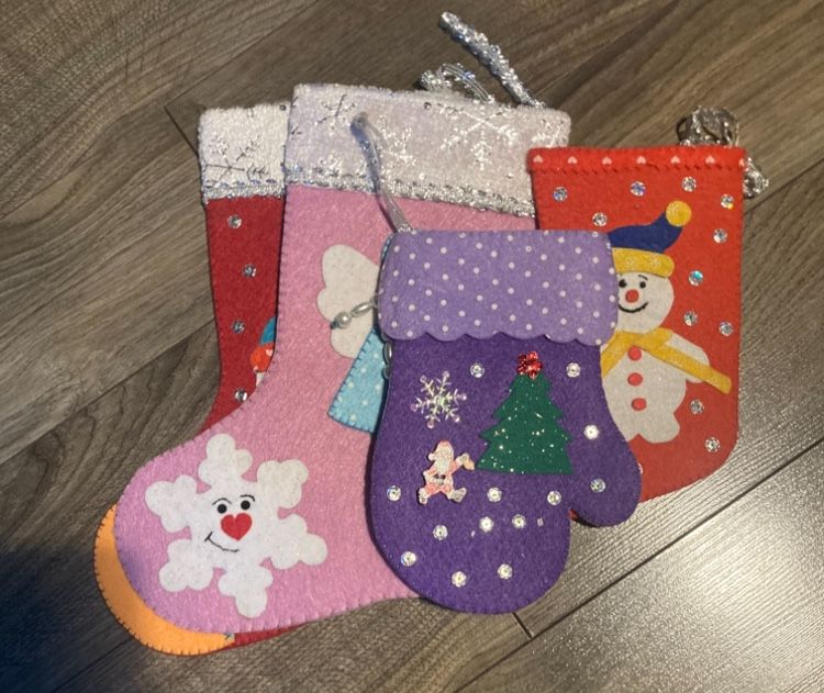 Новогодние носки