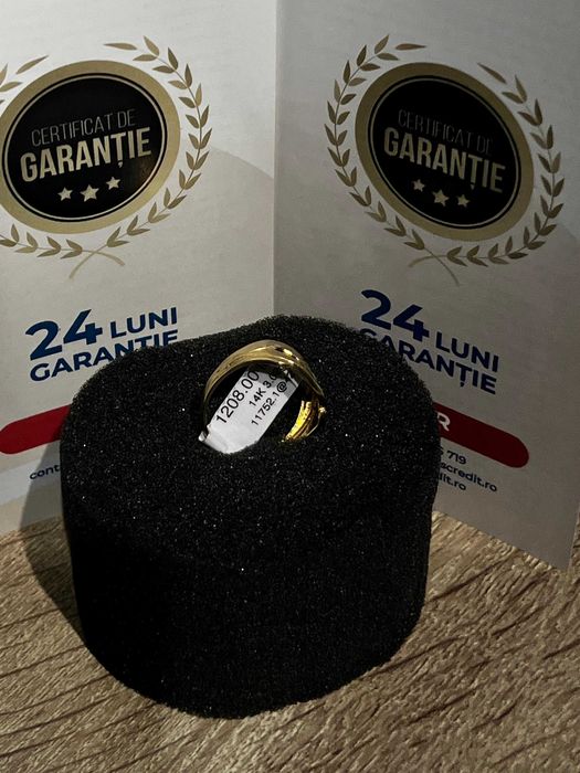(AG42) Inel aur 14K 3.02g b11752 - Garantie 2 ani!