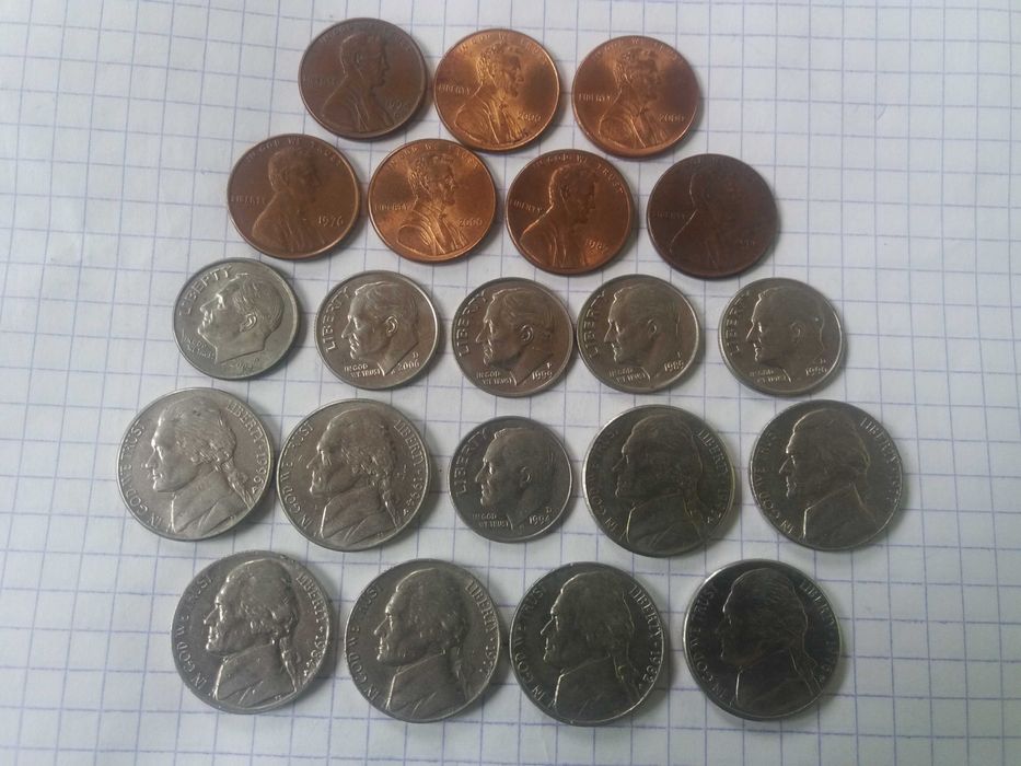 Монеты иностранные
