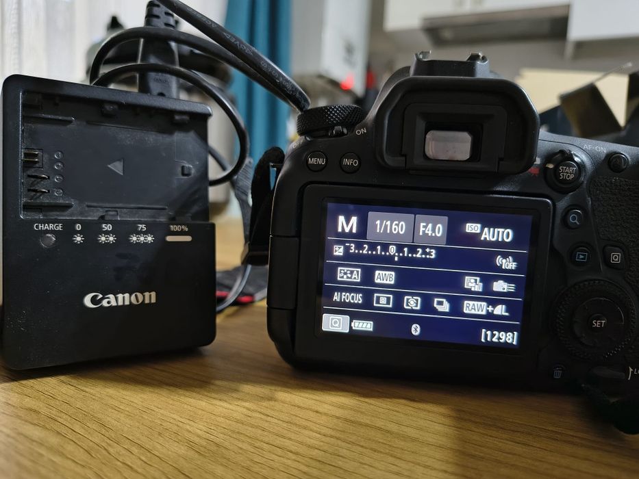 Canon 6d Mark II+obiectiv 50mm