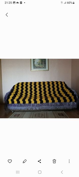 Плед 2-х спальный новый.