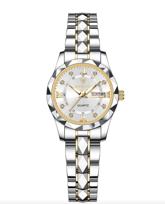 Различни модели дамски календарни кварцови часовници