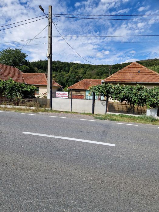 Vand 2 case sat Bucea jud Cluj.Prima buc, baie,camera.A doua 3 cam, buc,camara.Anexe: șura,grajd, garaj,magazie,pivniță. Teren1800 mp.Pret 105000E neg
