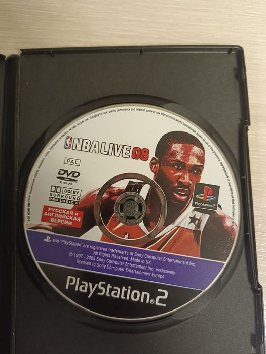 Диск NBA life 08 на пс 2 (оригинал) торг уместен!!!