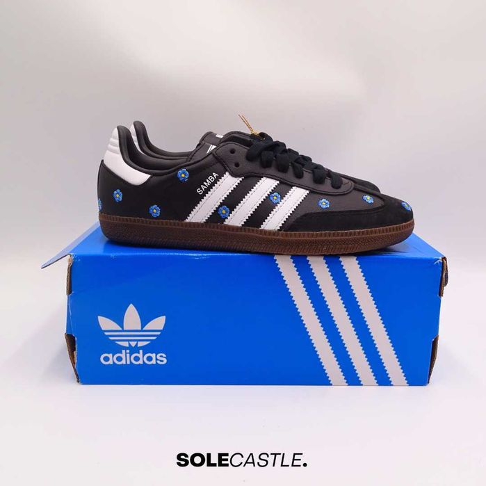 Adidas Samba OG 'Light Blue Floral Core Black'