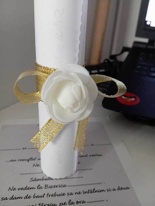 Invitatii nunta/botez- model unicat.