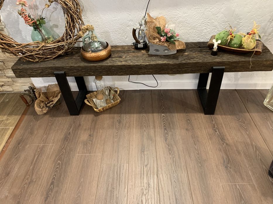 Ръчно изработена пейка