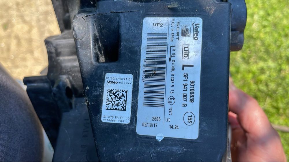 Части сеат Леон, Атека