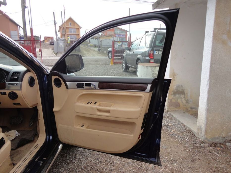 Usa Dreapta Fata Volkswagen Touareg 7L 2003 - 2006 SUV 4 Usi Bleumarin (376)