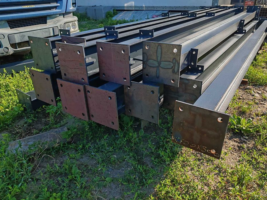 structura noua,din stoc (schelet) hala metalica europrofile 25x12x4.5