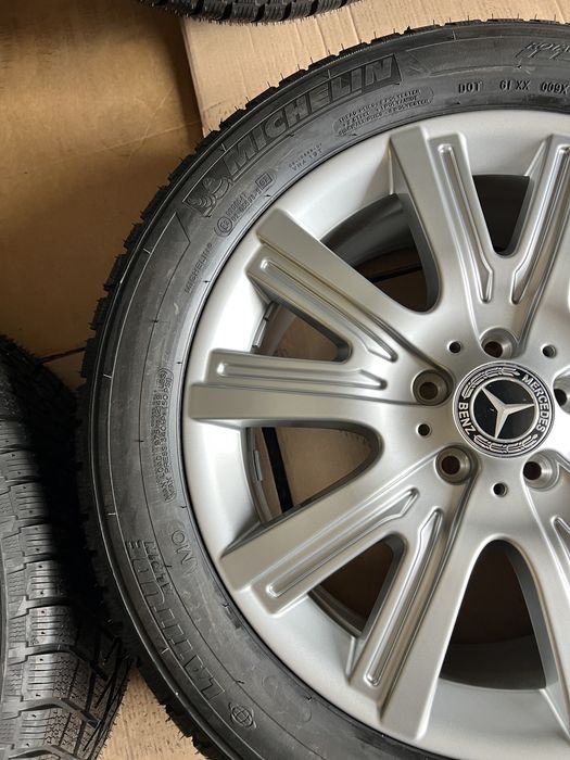 Jante NOI originale Mercedes GLE , GLS , ML , 19 inch’+ anvelope 255/50/19 , Michelin NOI