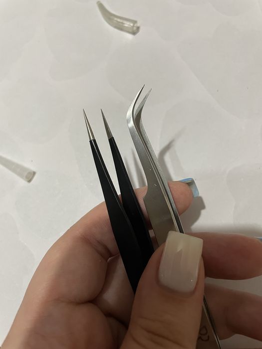 Пинцеты для наращивания ресниц