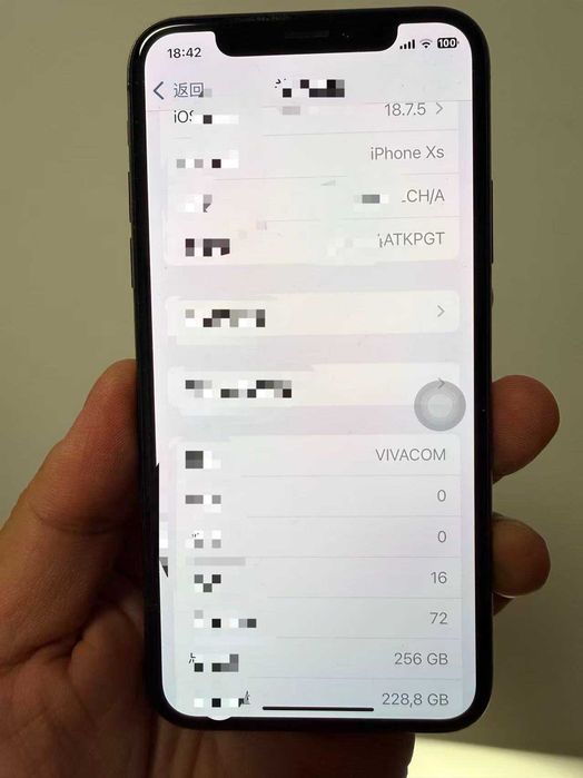 Apple iPhone XS 256GB Space Gray
