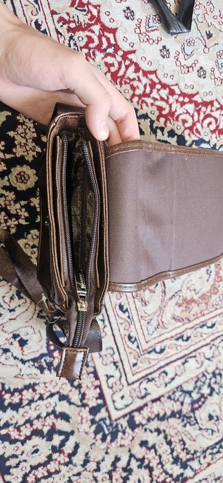 сумка коричневый