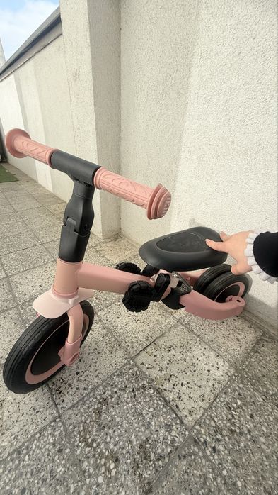 Баланс колело 2 в 1 розово за момиче