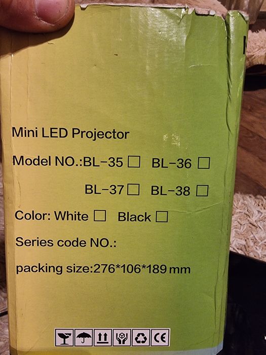 Mini proiector led 480p