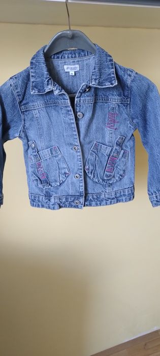 Дънково яке за малко момиченце