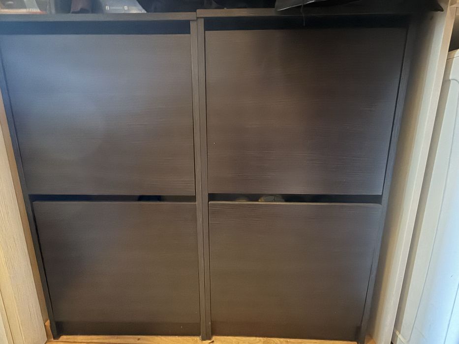 2 бр шкафове за обувки от Икеа  1 бр -60лв 2 бр-100лв