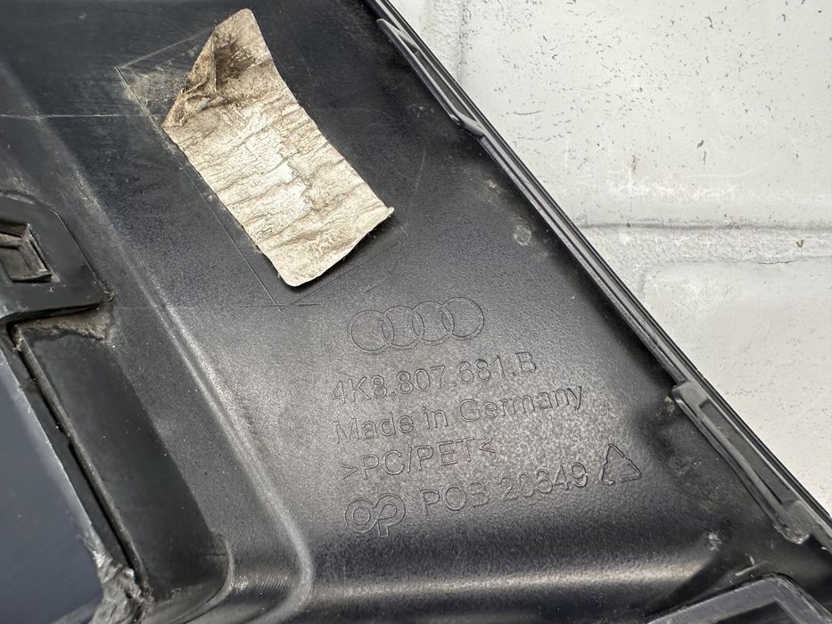 Лява решетка AUDI A7 C8 S Line 4K8807681B 4K8807151A