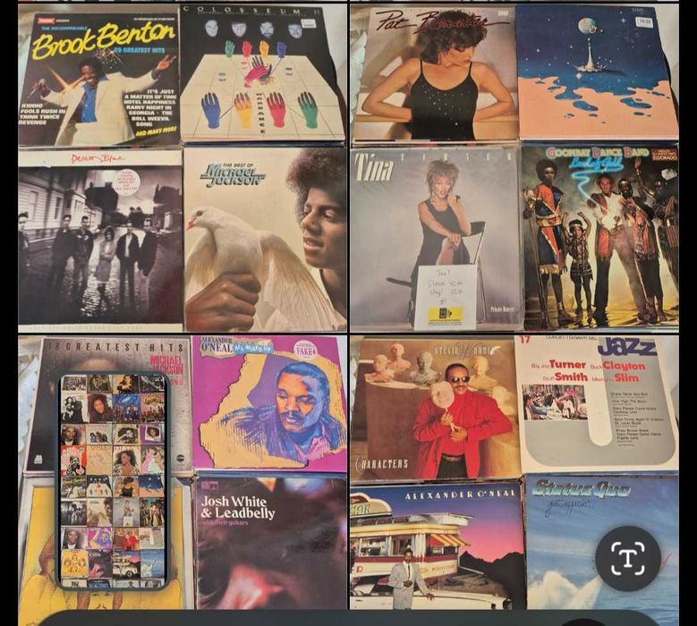 170 грамофонни плочи фънк, соул, рок, джаз