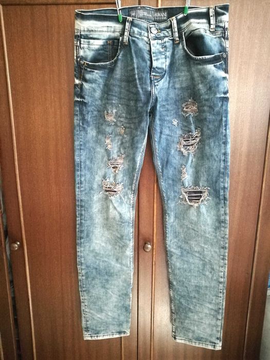 Дънки сини мъжки ARMANI