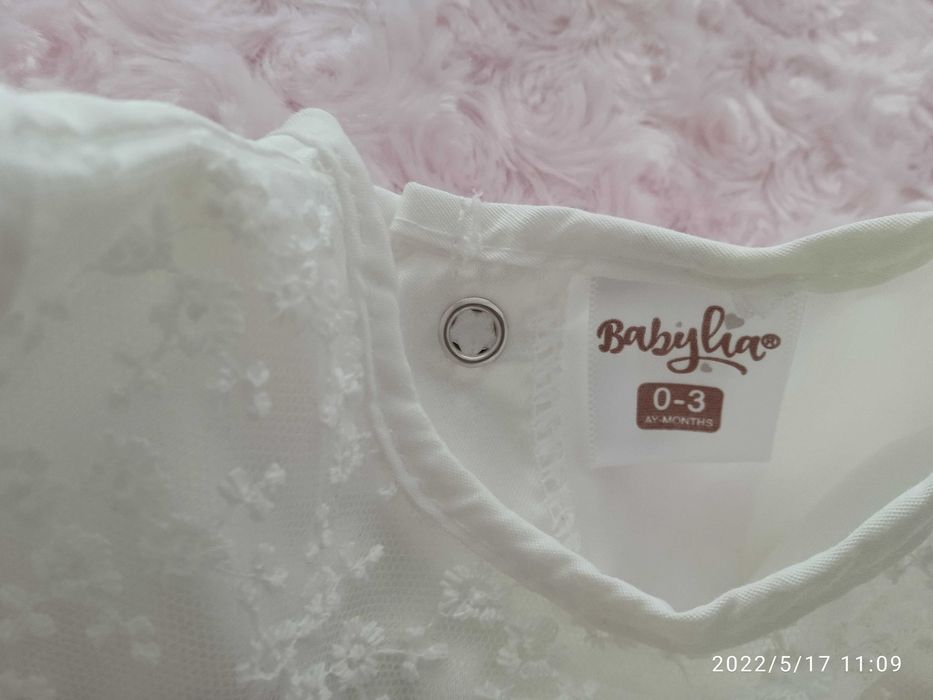 Бебешка/детска рокличка/комплект за изписване 0-3м.