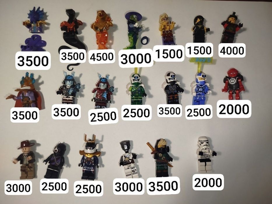 Минифигурки Лего Ниндзяго Оригинал / Lego Ninjago Minifigures Original