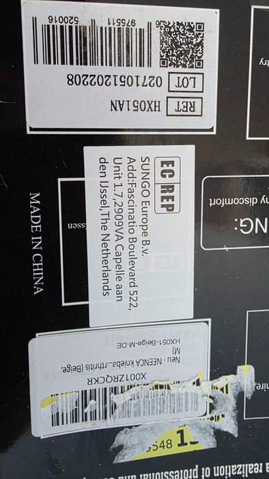 Genunchieră sport NEENCA mărimea M, nouă