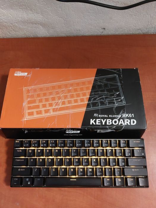 Okazie! Tastatura mecanica 3 mode,bluetooth,fir,receiver,RK 61%,noua