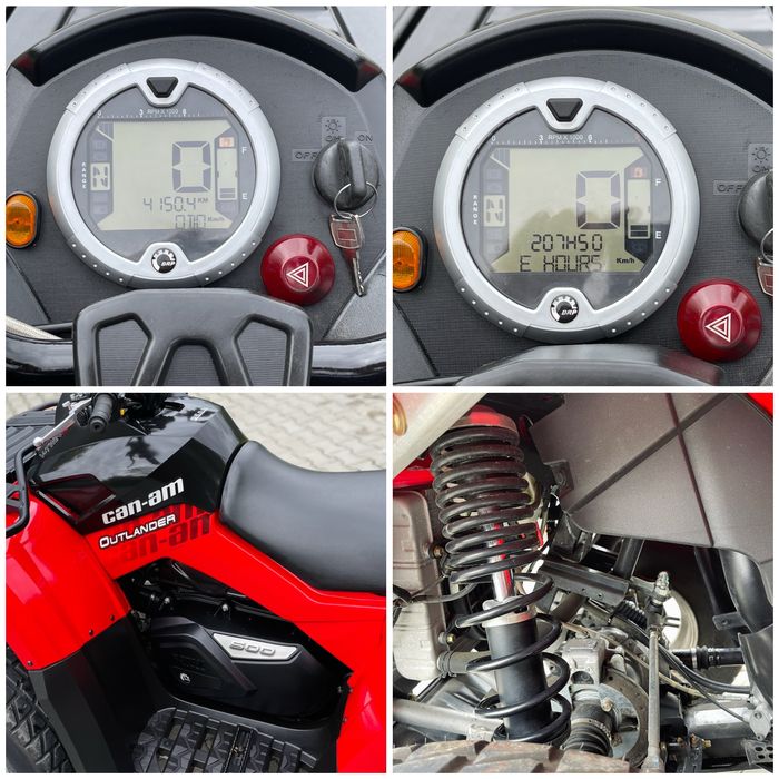 Atv Can Am Outlander 500cc 2010 4250km / Recent adus -impecabil !