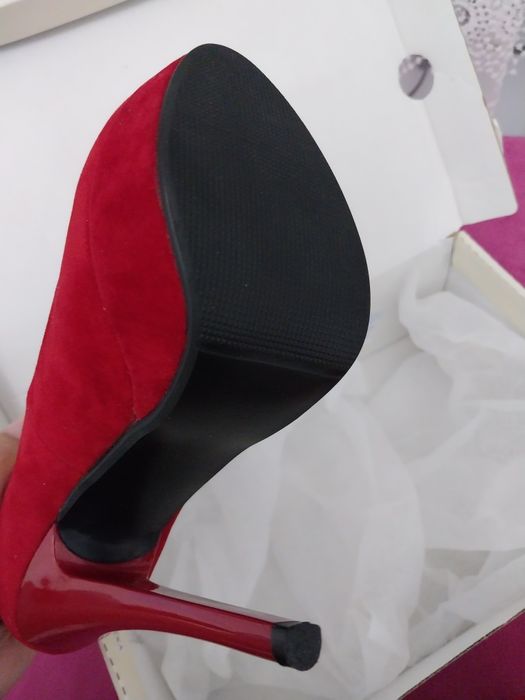 Туфли замш новый