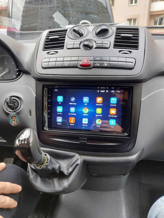 Navigatie Android Mercedes Sprinter Vito Viano VW Crafter - Carplay