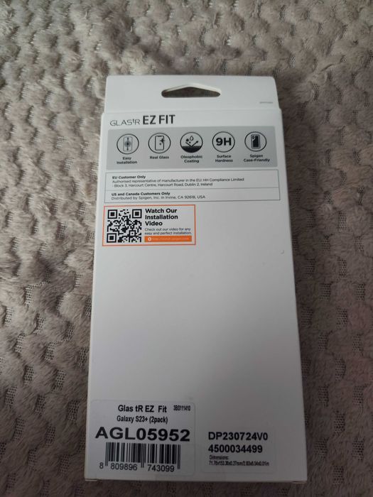 Set folie sticla GLAS.TR "EZ FIT Samsung s23+