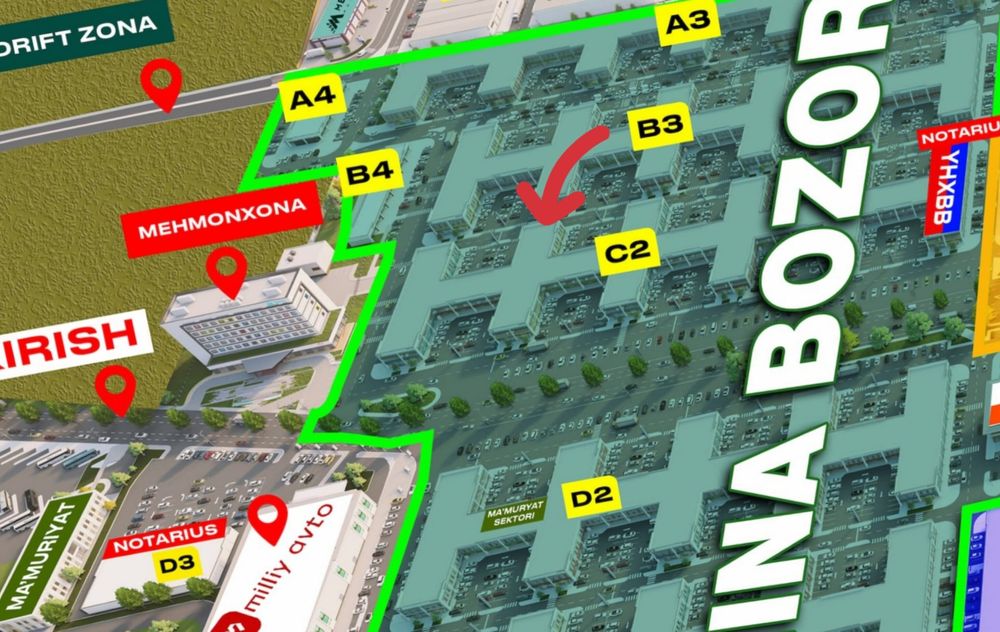 Index bozorda dokon sotiladi