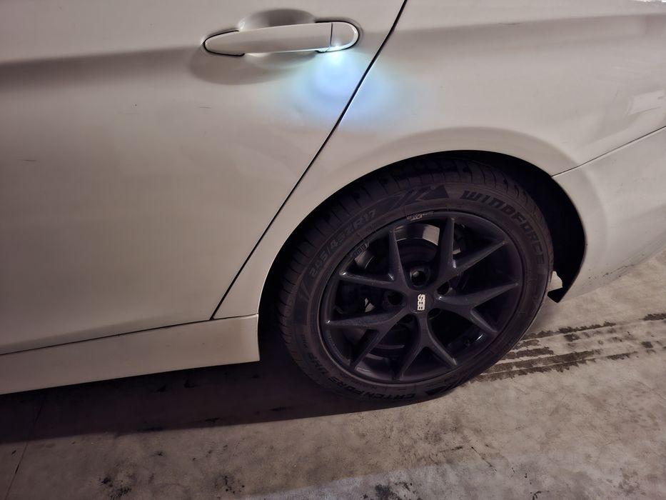 ОЕМ олекотени джанти BBS 17 с нови гуми за БМВ 5x120 72.6