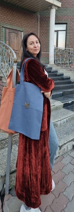 Чапан тылкы из бархата